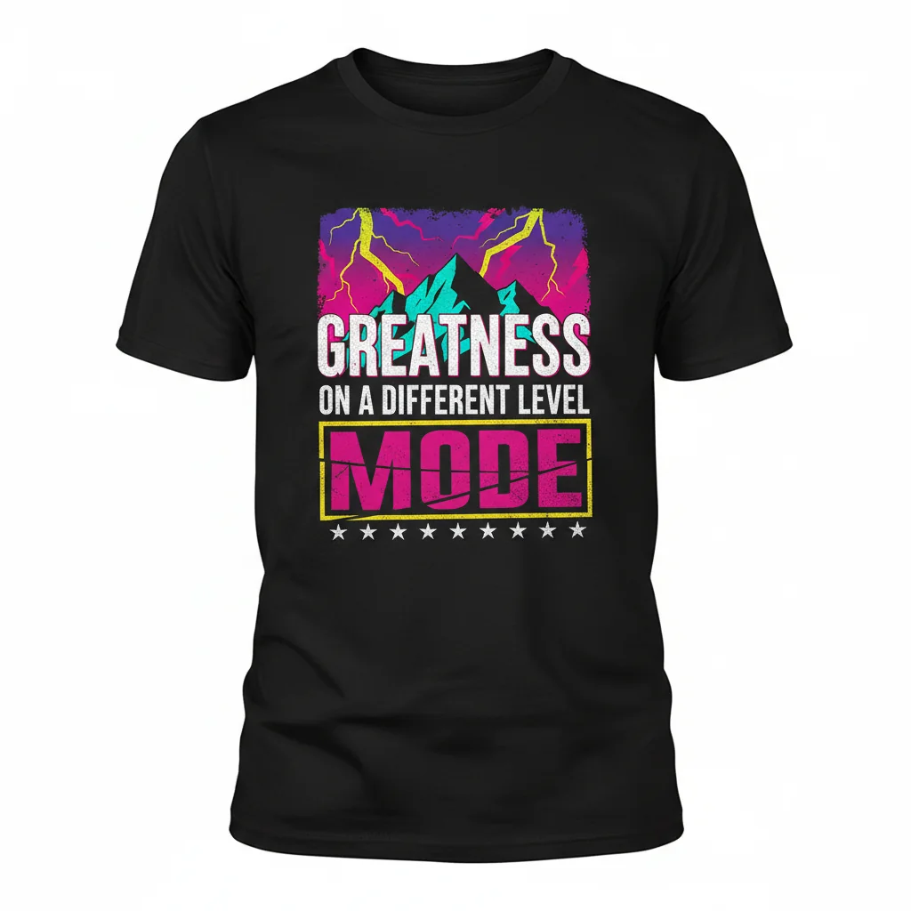 Manifest Your Greatness: 'Different Level MODE' Premium Essential T-Shirt