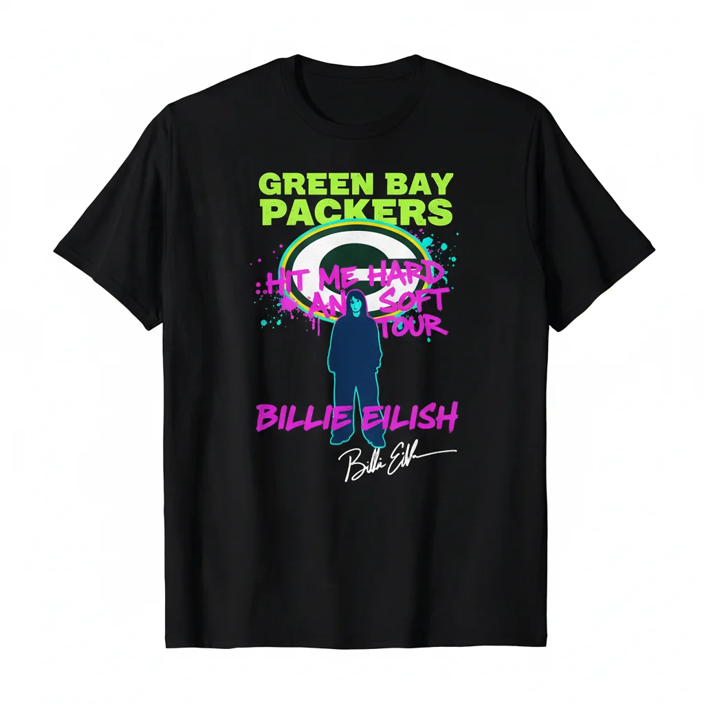 Packers x Billie Eilish 'Hard and Soft' Tour Signature Tee