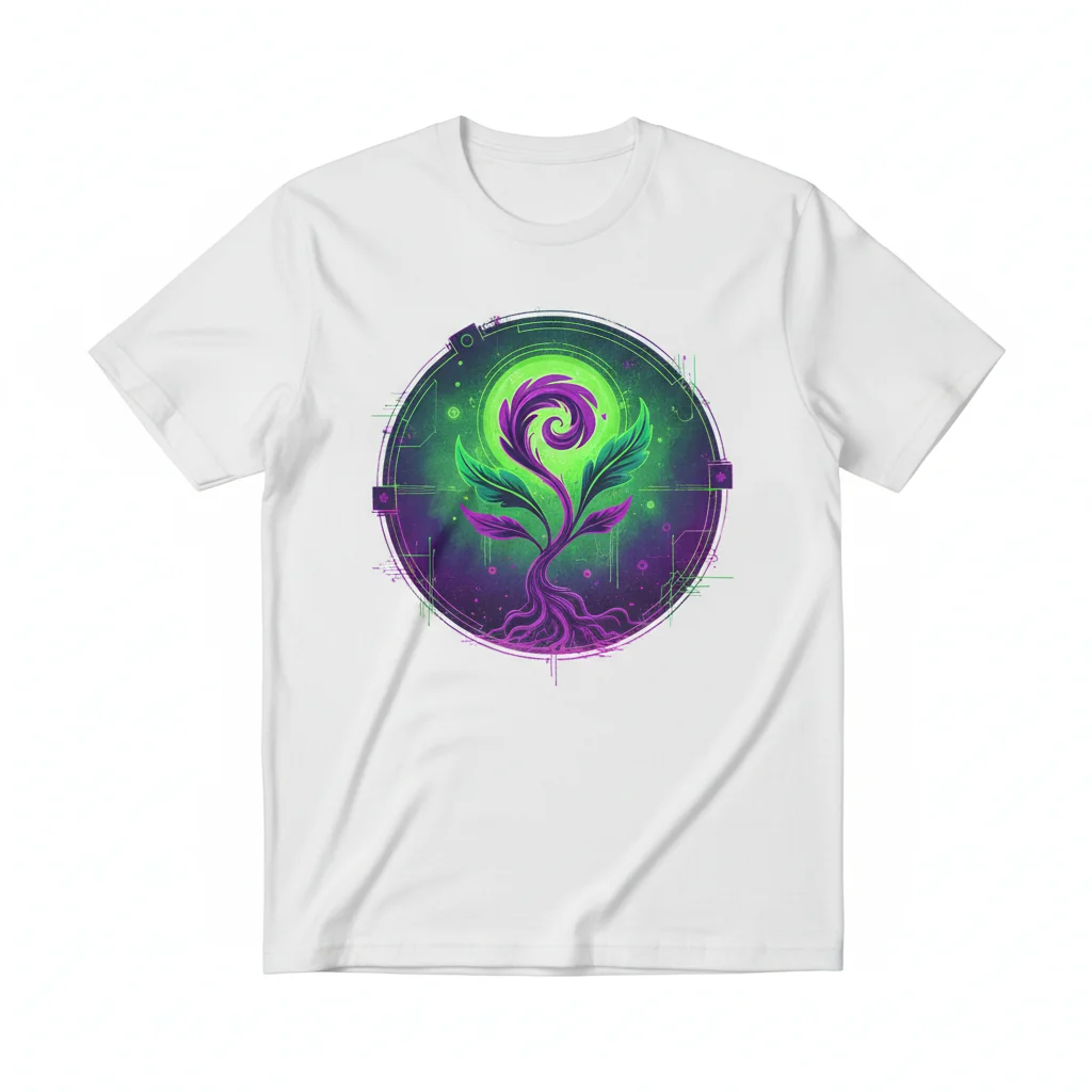 The "Green (Purple)" Essential Tee
