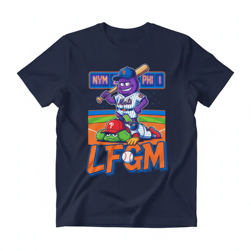 Victory LFGM: The Unofficial Grimace Mets Celebration Tee