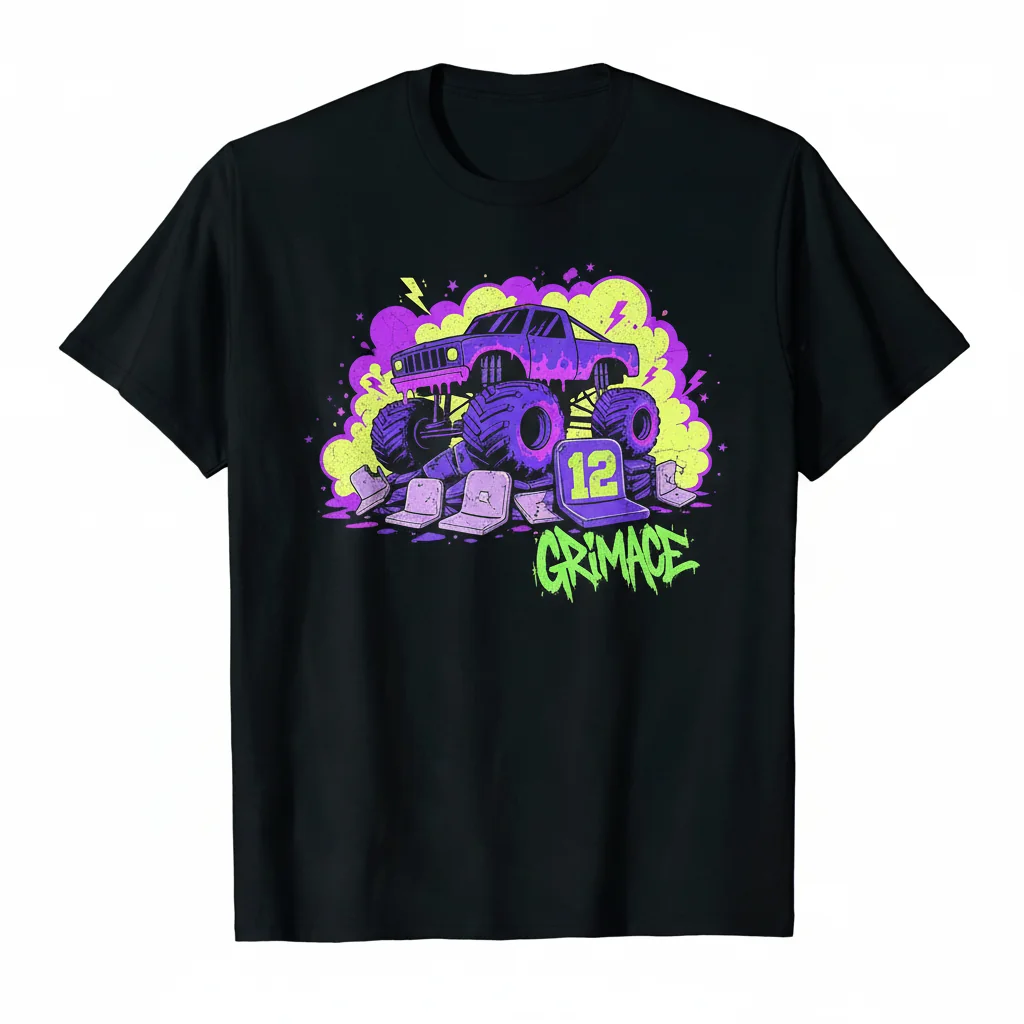 The Grimace Purple Seat: A Vibrant Vision Tee