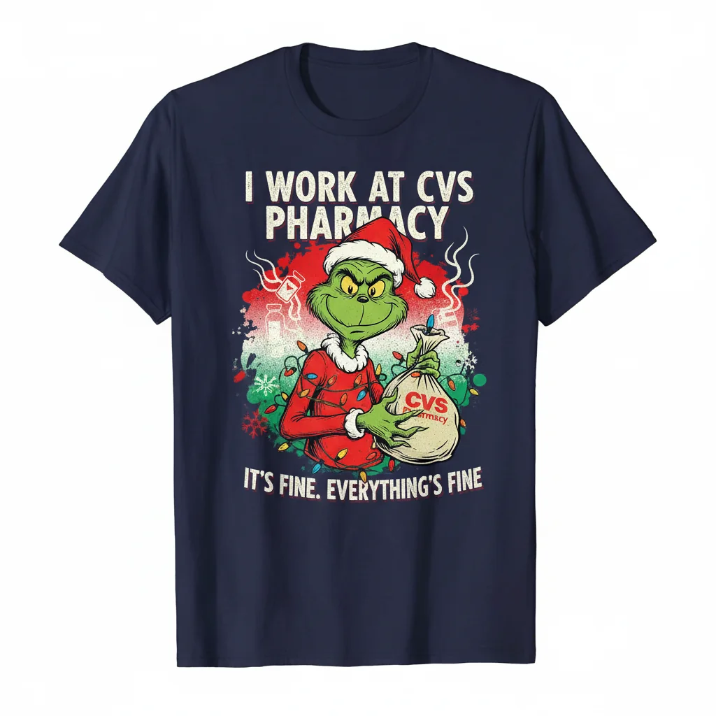 Grinch 'Everything's Fine' Street Tee