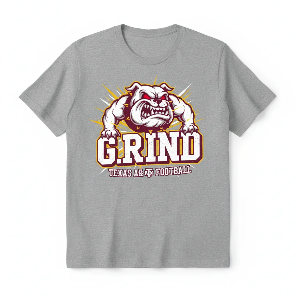 G.R.I.N.D. Texas A&M Football Tee