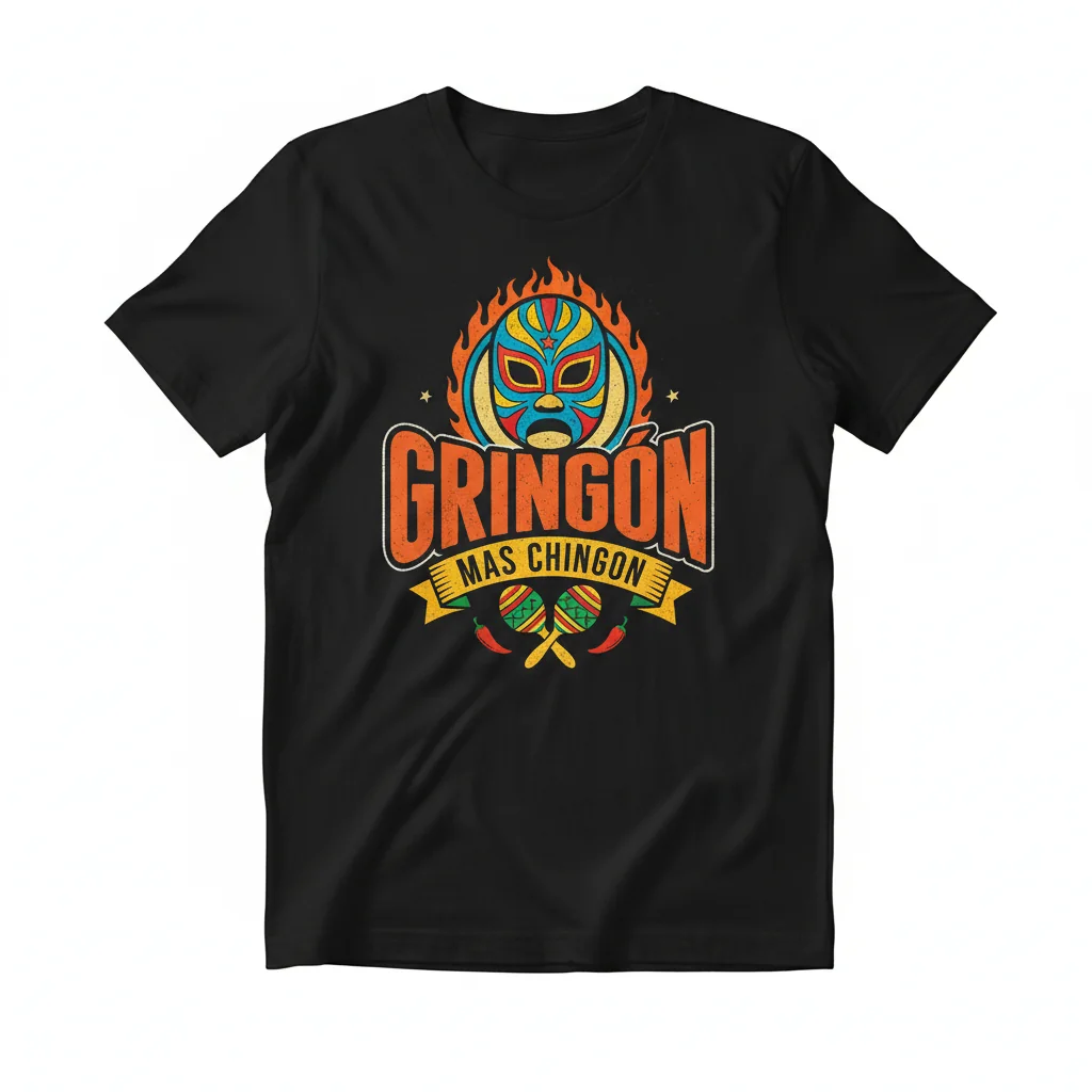 Camiseta Esencial "Gringón": El Toque Chingón para tu Estilo