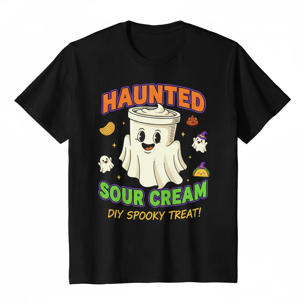 Divertente Costume Fai Da Te Crema Acida Salse Gruppo Halloween T-Shirt Essenziale