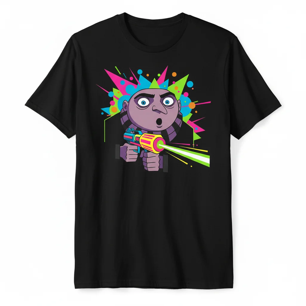 The 'Gru Gun Meme' – A Tapestry of Modern Pop Culture Essential Tee