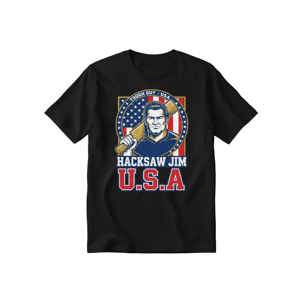 Hacksaw Jim Duggan 'USA' Street Tee - Iconic Style