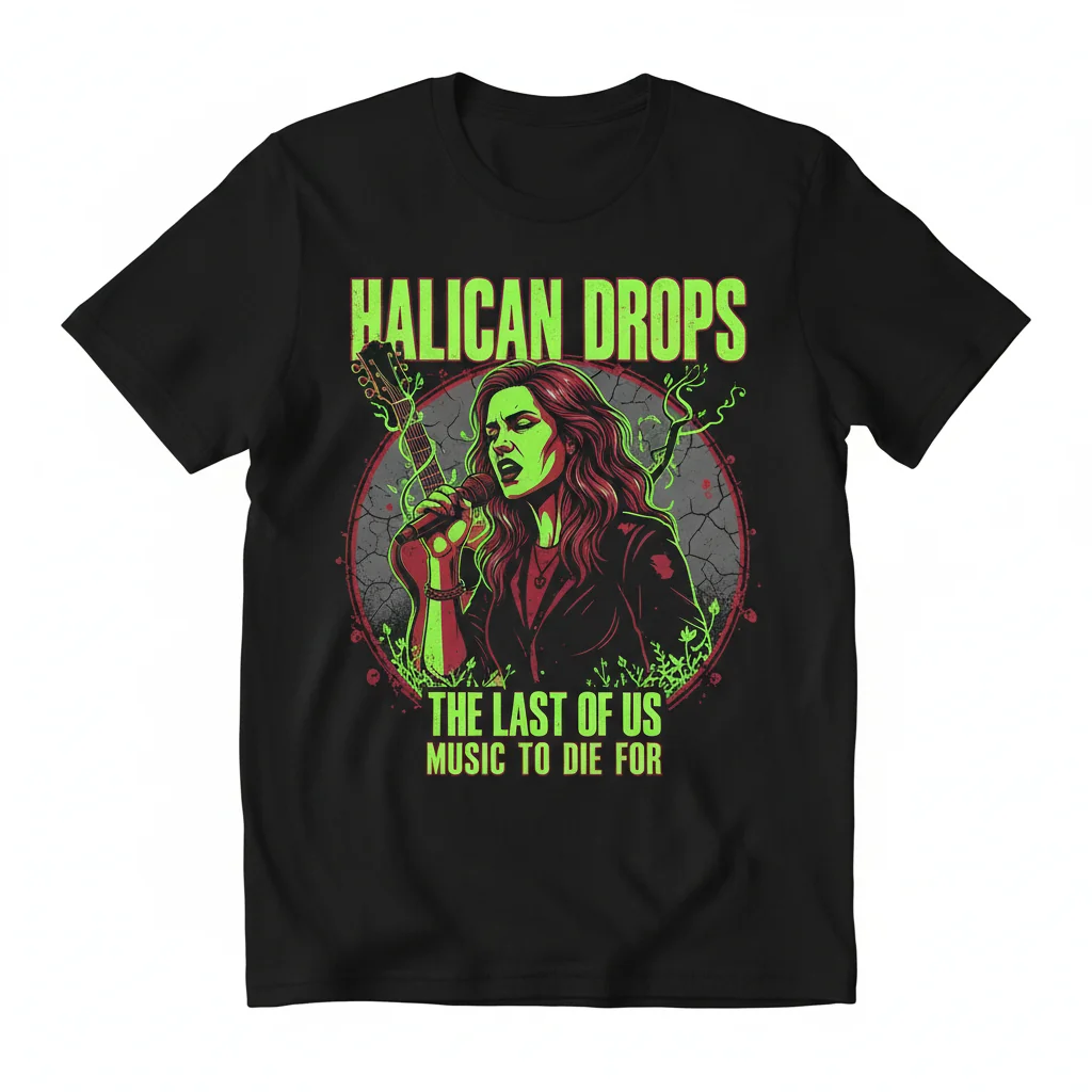 Halican Drops The Last of Us T-Shirt - Essential Comfort & Lasting Style