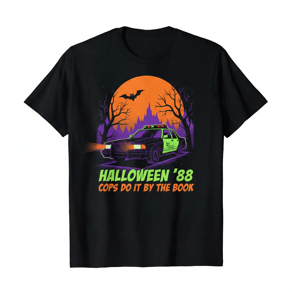 Halloween 4 "Cops Do It" - Ultra-Durable Graphic Tee