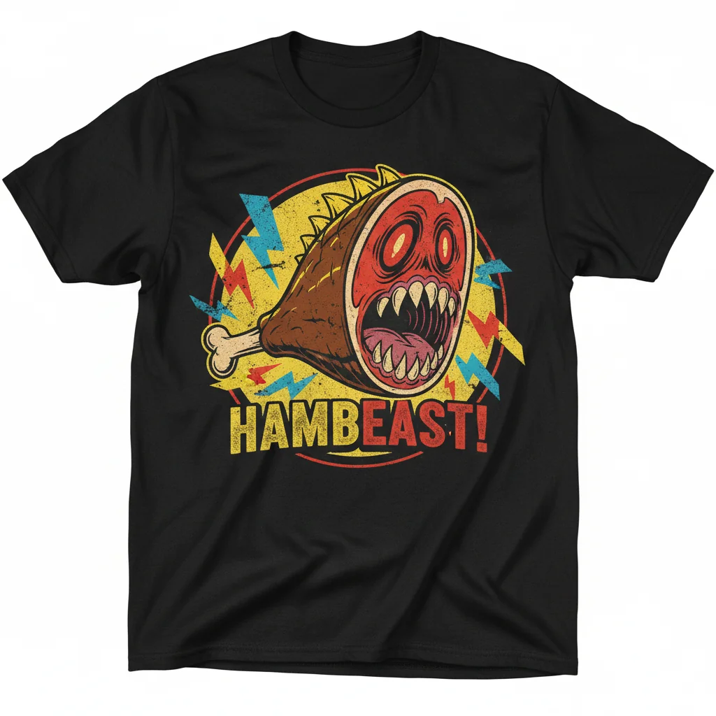 Hambeast! The Durable, Fade-Resistant Essential T-Shirt