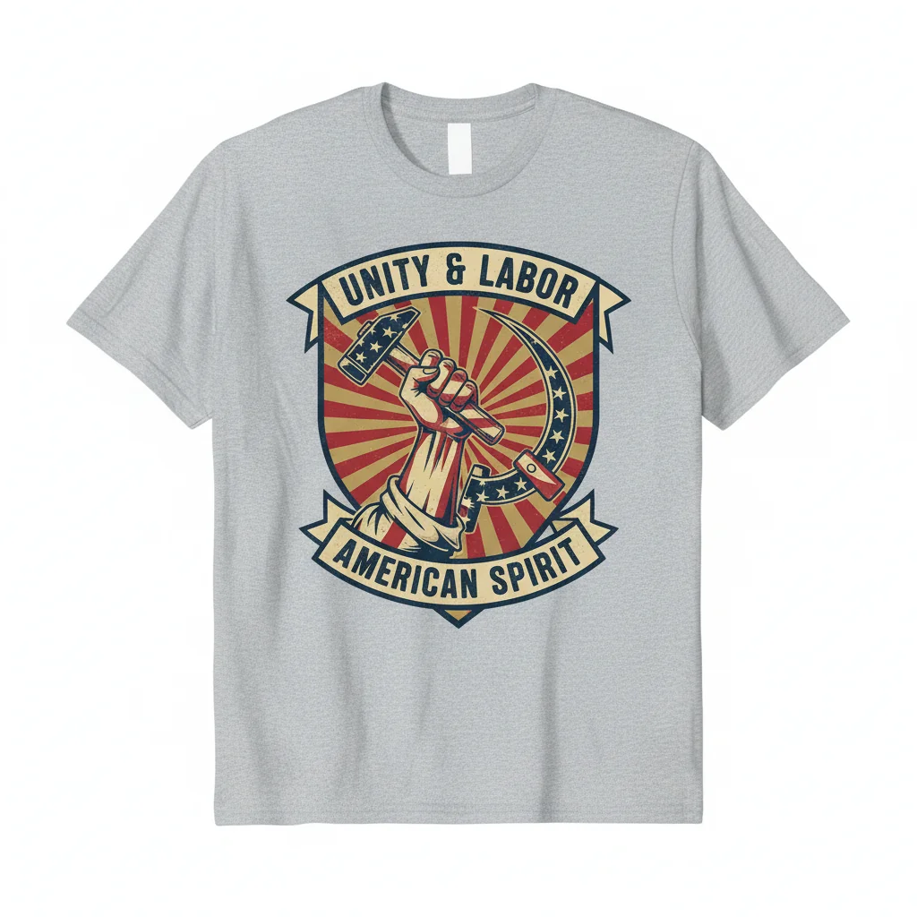 Hammer & Sickle USA Essential T-Shirt: Unyielding Quality, Unbeatable Comfort