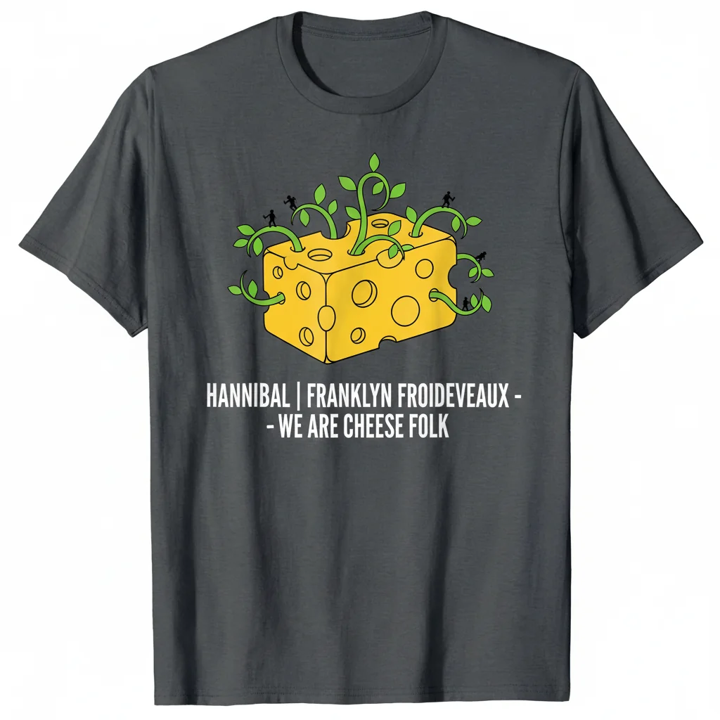 Hannibal "We Are Cheese Folk" Franklyn Froideveaux Essential T-Shirt - Ultra-Durable, Fade-Resistant & Perfect Fit