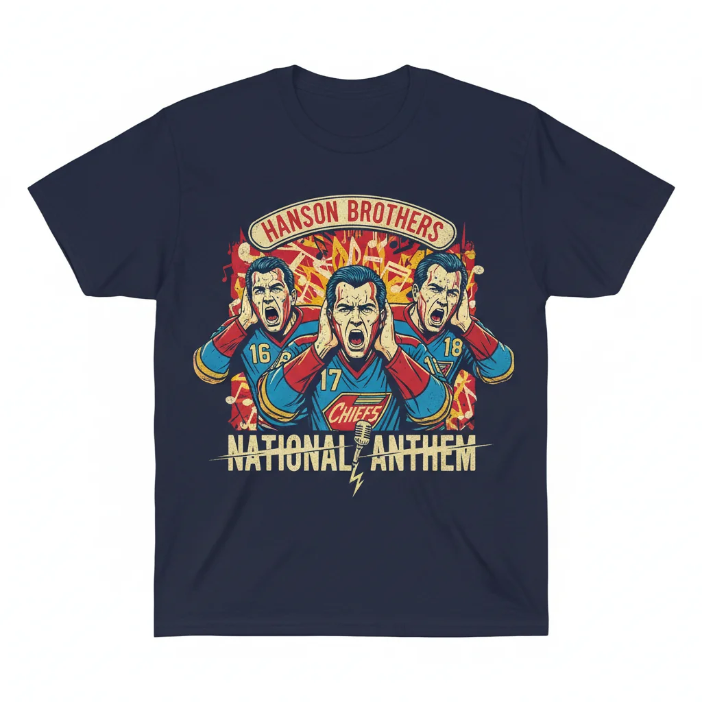 Hanson Brothers Anthem '90s Vibe Tee