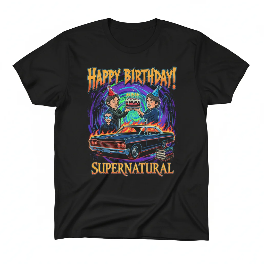 Supernatural Birthday Wishes Essential Tee - Celebrate with Art