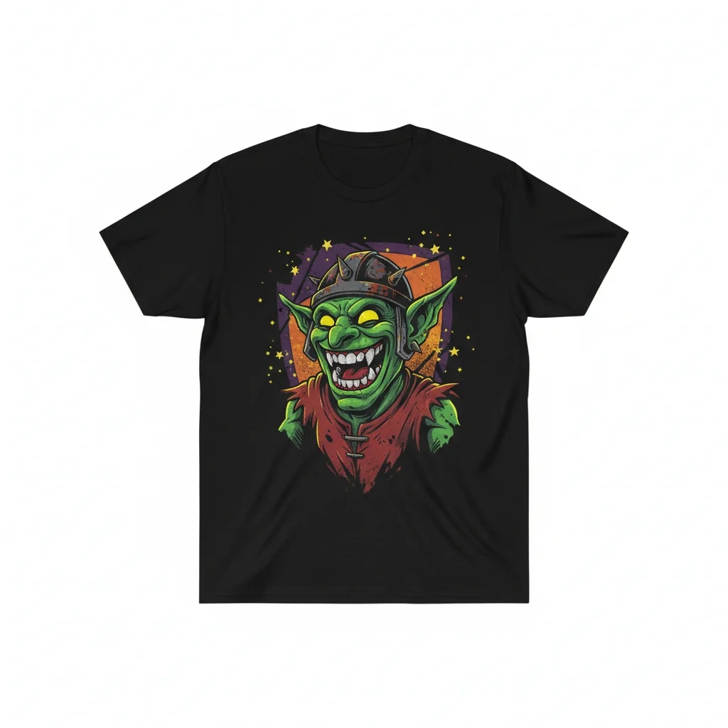 Happy Goblin Essential T-Shirt: Clash Royale Inspired – Fade-Resistant Comfort