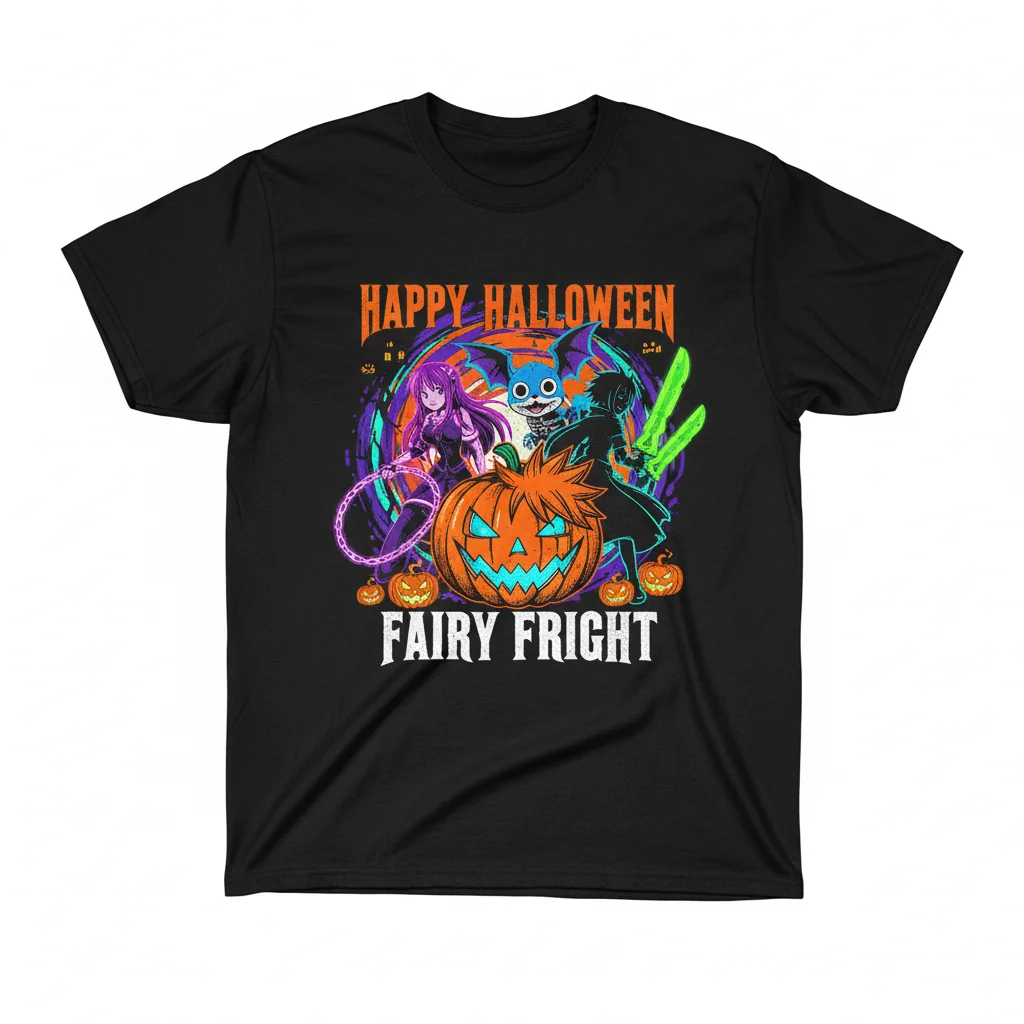 Fairy Tail Halloween Spirit Tee - Original Art Collection