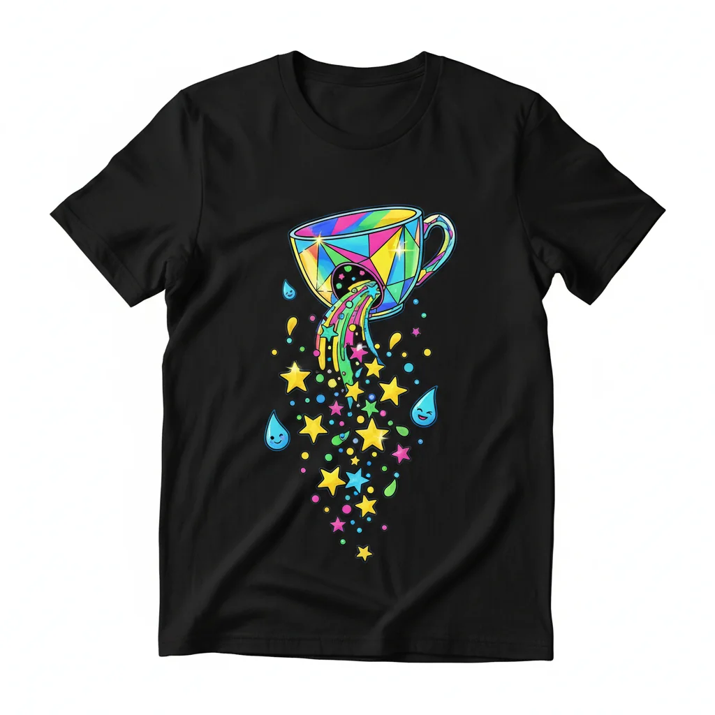 Happy Tears Essential T-Shirt – Premium 100% Cotton Tee for Comfort & Style