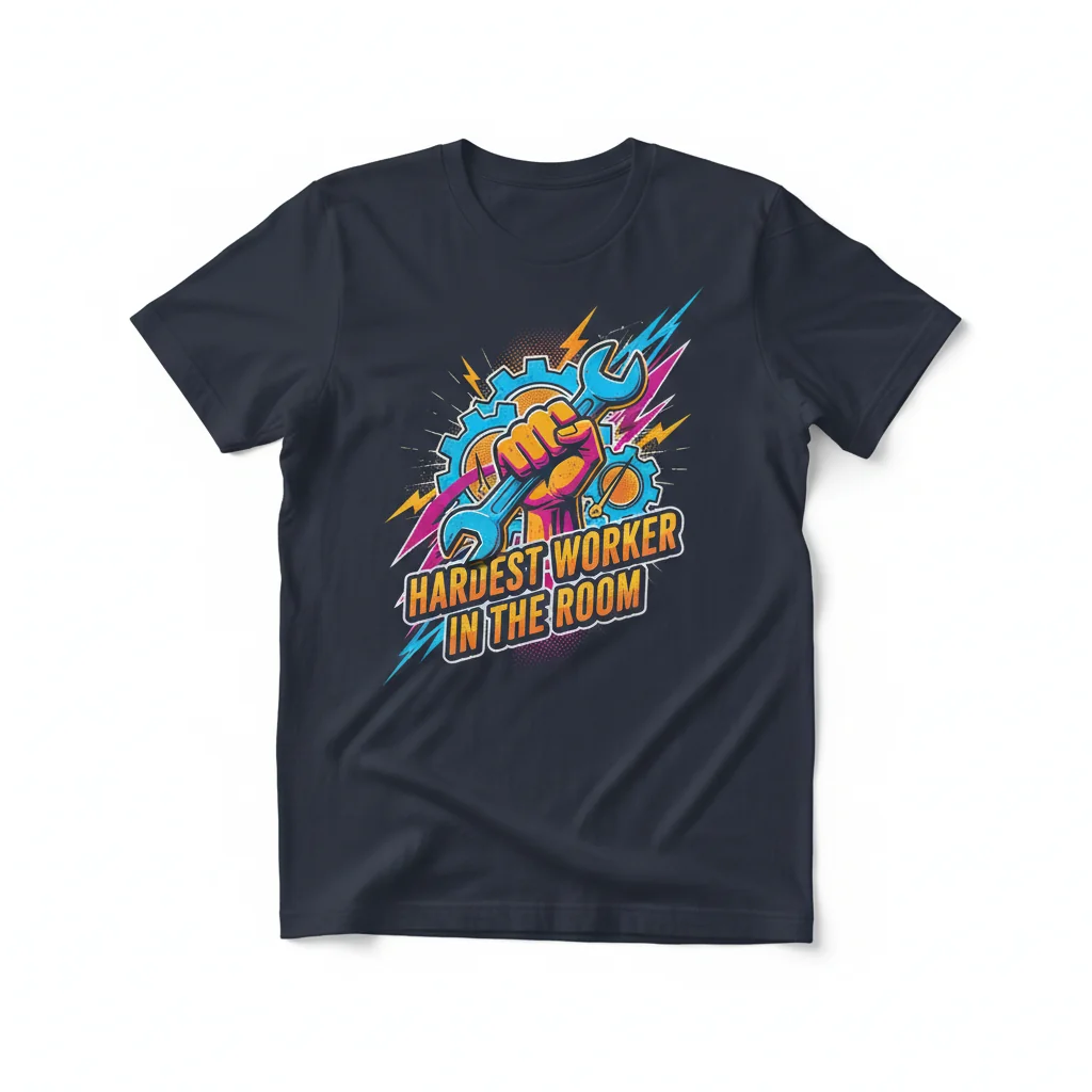 Hardest Worker in the Room T-Shirt – Premium Essential Cotton Tee