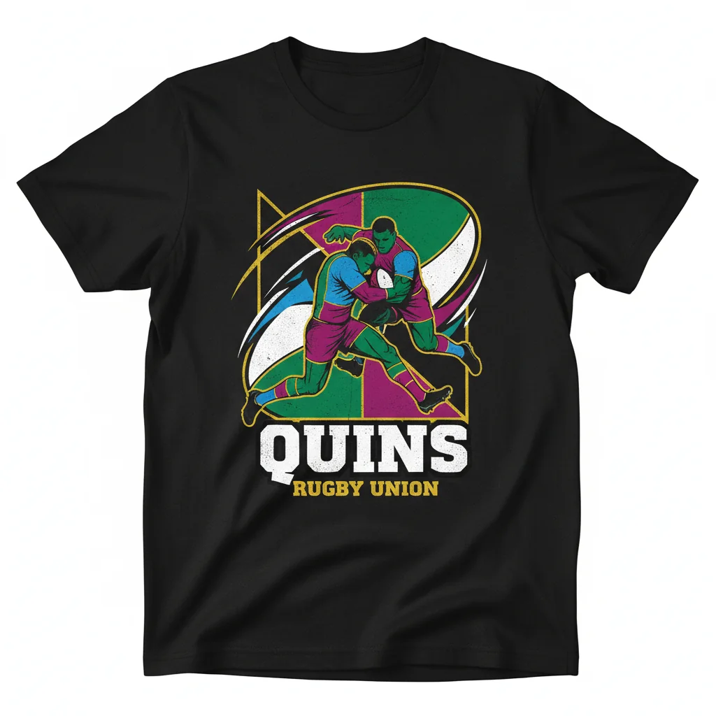 Harlequins Rugby T-Shirt - Official Quins Rugby Union Essential Fan Gift