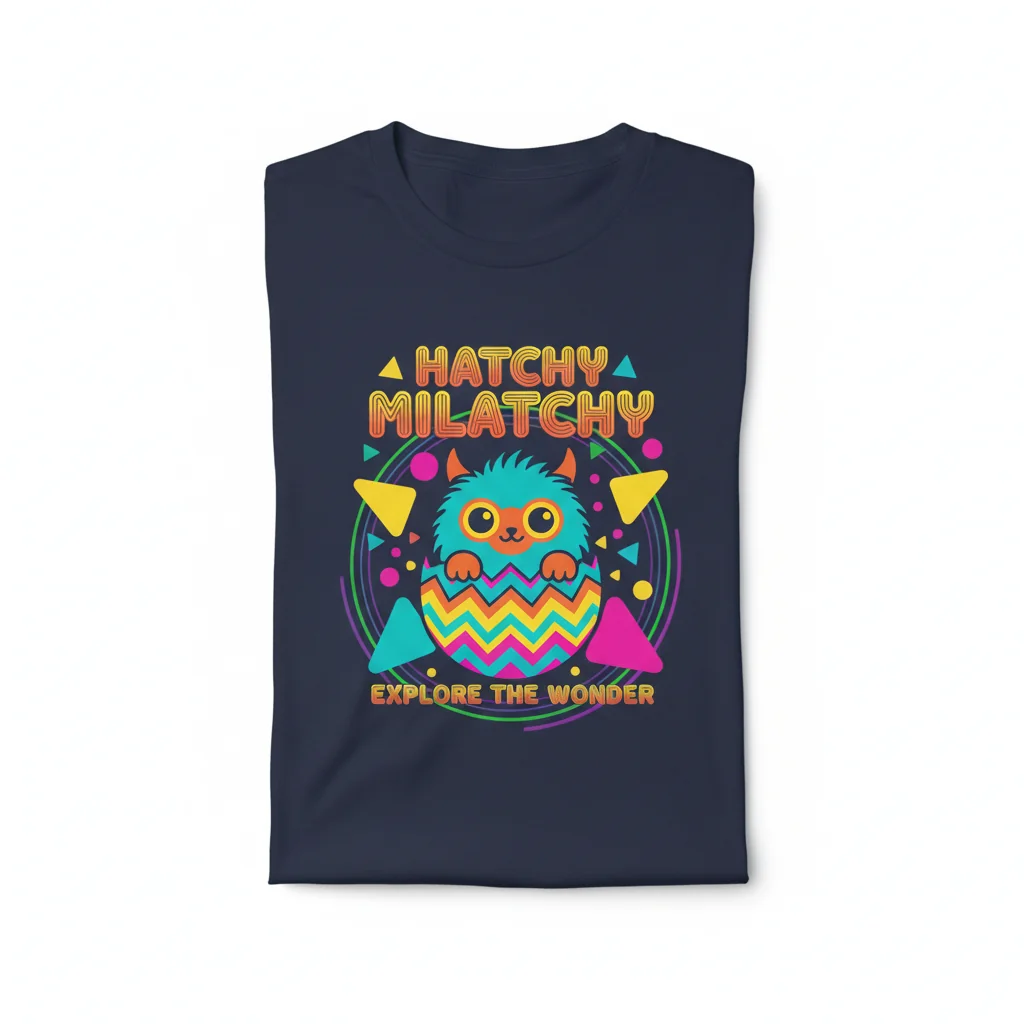 Hatchy Milatchy Essential T-Shirt – Premium Ring-Spun Cotton Tee for Fans