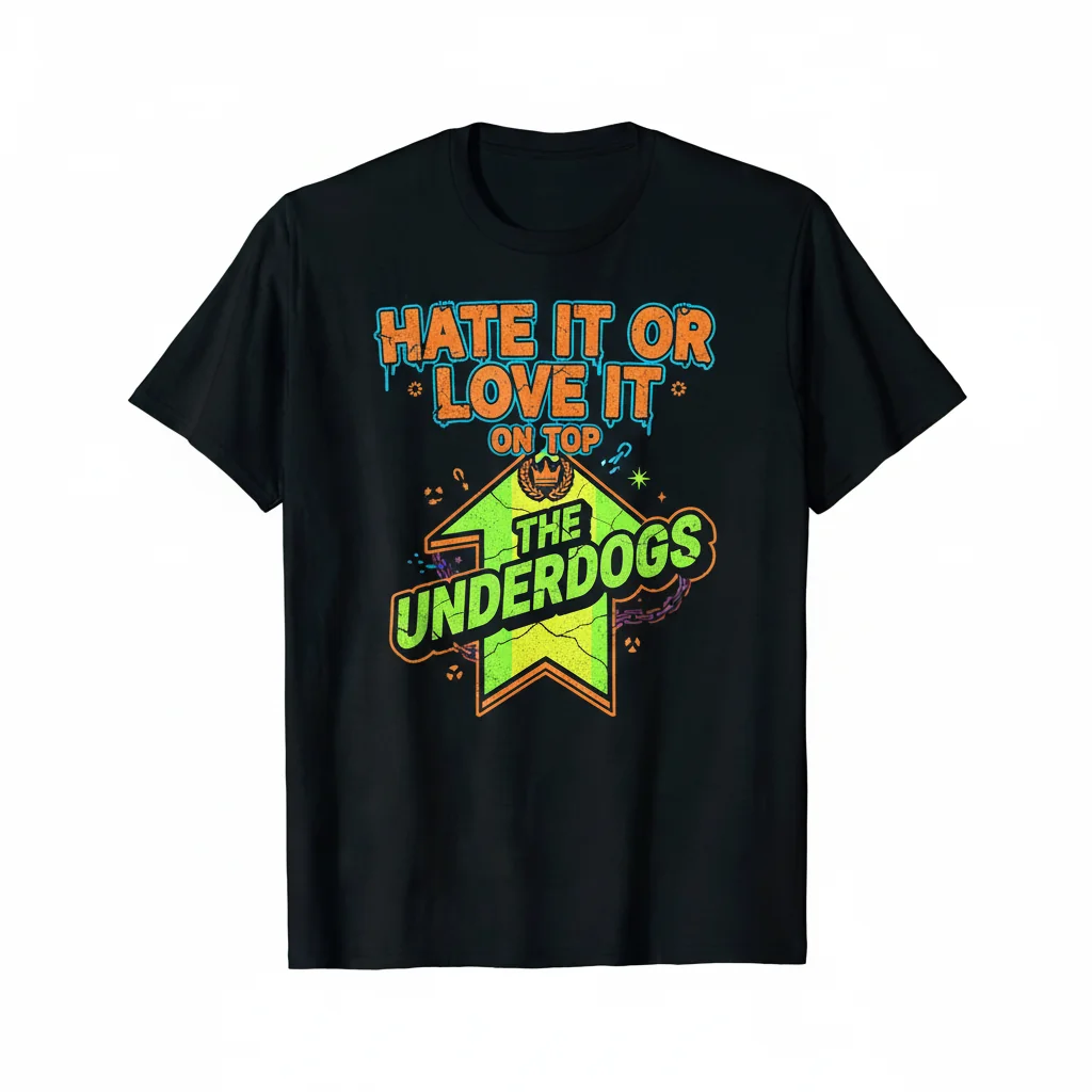 Underdogs On Top Essential T-Shirt – Premium Ring-Spun Cotton Tee