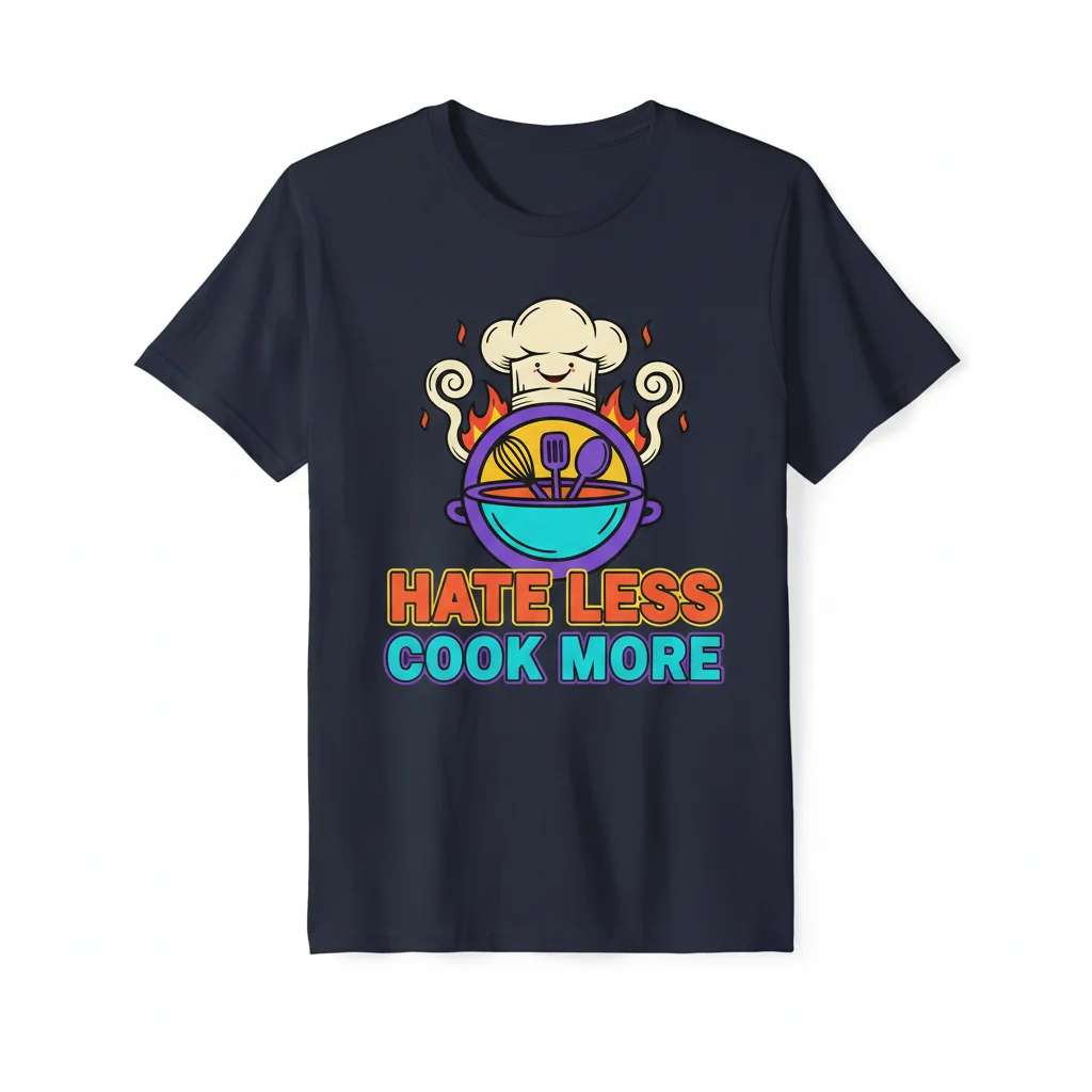 Hate Less, Cook More: Embrace Joy Essential T-Shirt