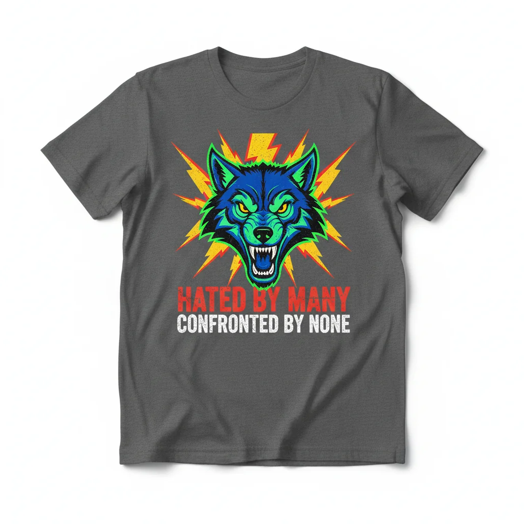 Confronted by None Vibe Tee