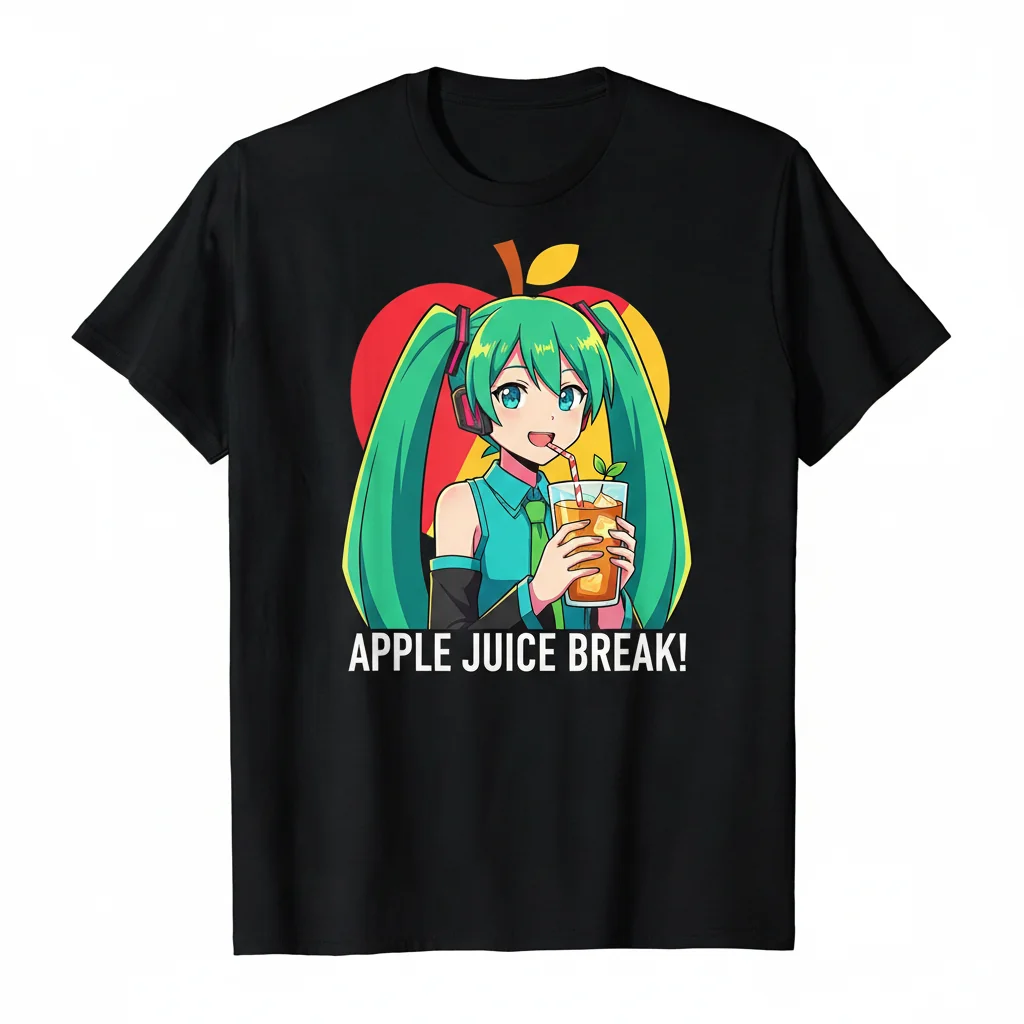Hatsune Miku's Sweet Escape: The Apple Juice Dream Tee