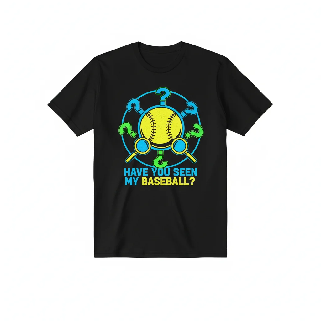 Durable & Comfy: Have You Seen My Baseball? Essential T-Shirt – Fade-Resistant Style