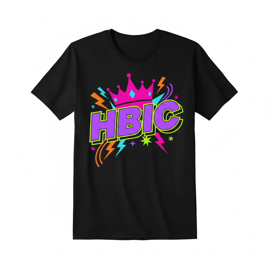 HBIC Essential Tee: Reign Supreme