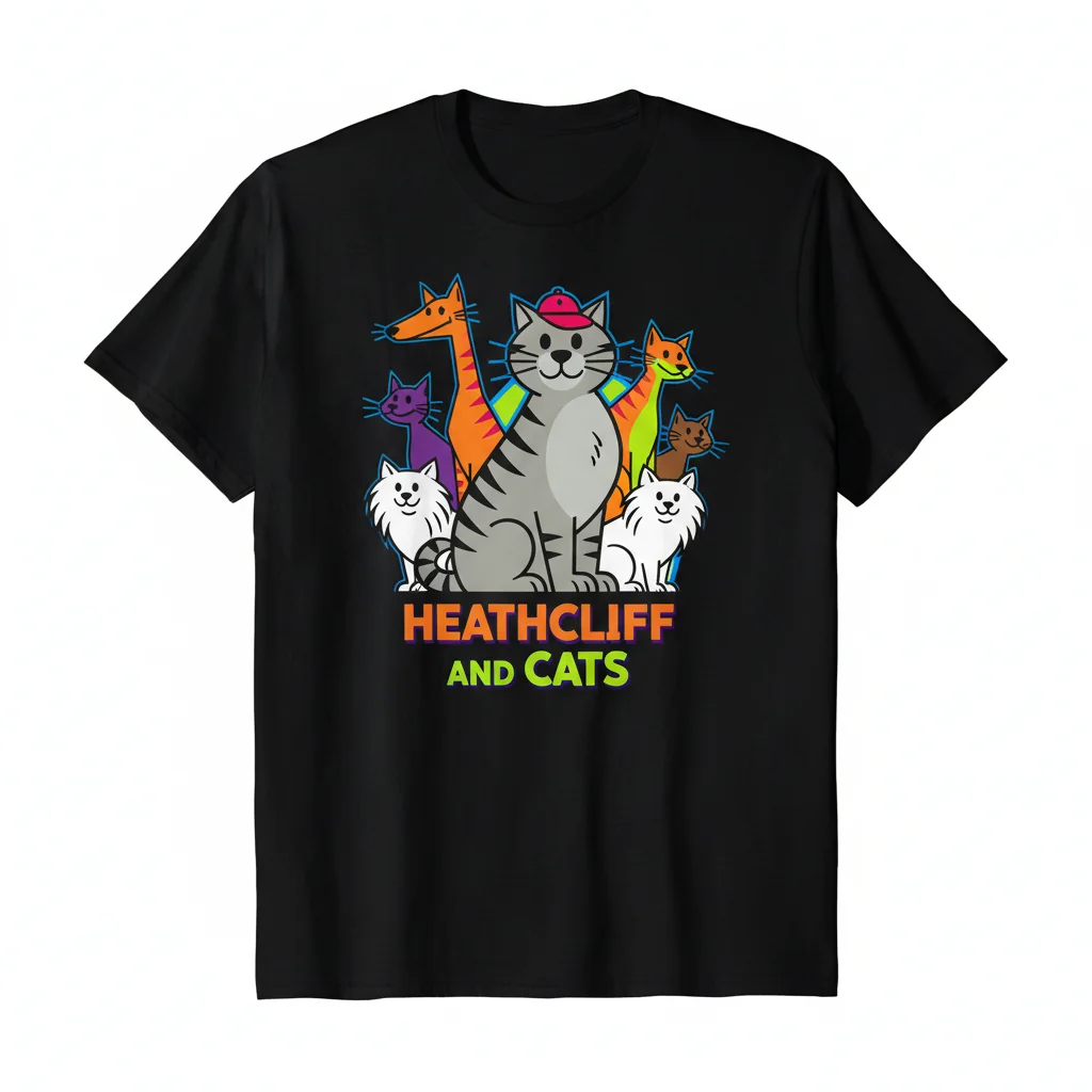 Heathcliff & Cats: Essential Street Tee