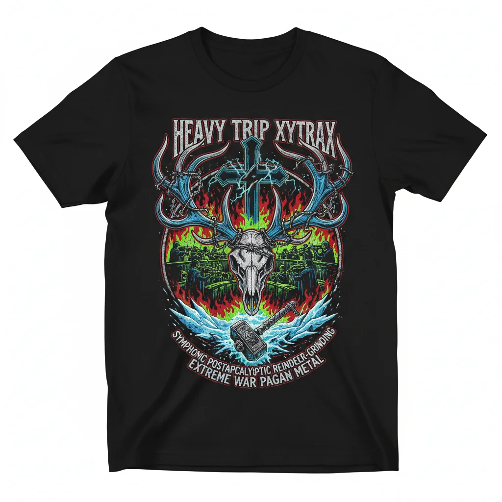 HEAVY TRIP Xytrax - Symphonic Postapocalyptic Graphic Tee