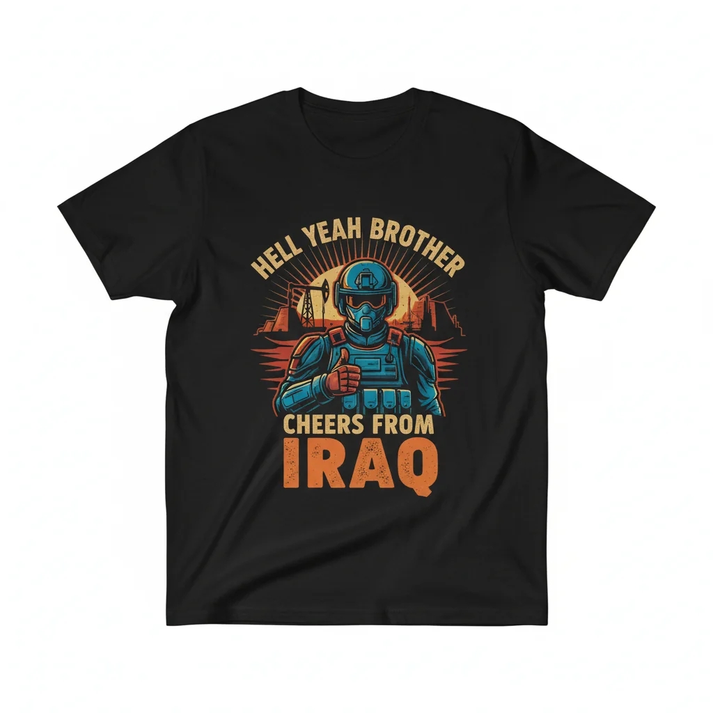 Cheers From Iraq: Iconic Graphic Tee