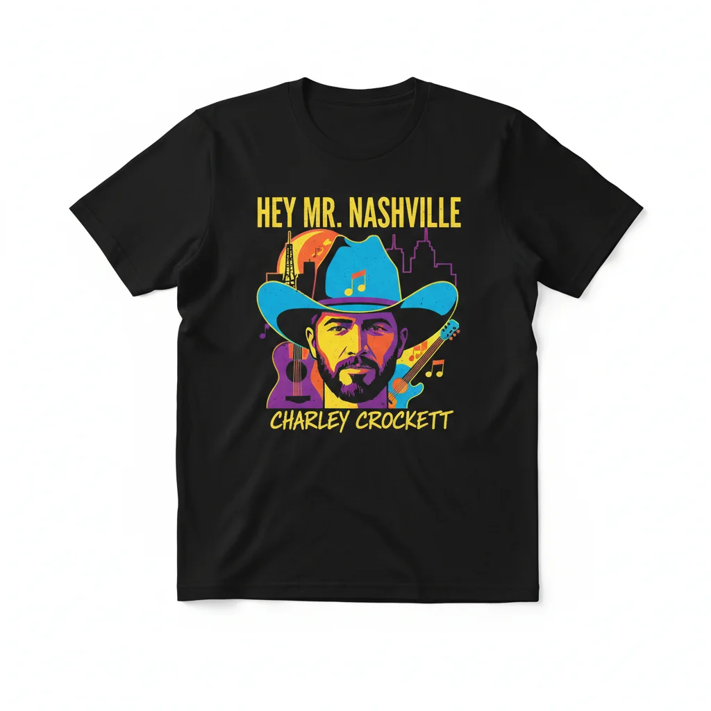 Charley Crockett 'Mr. Nashville' Graphic Tee