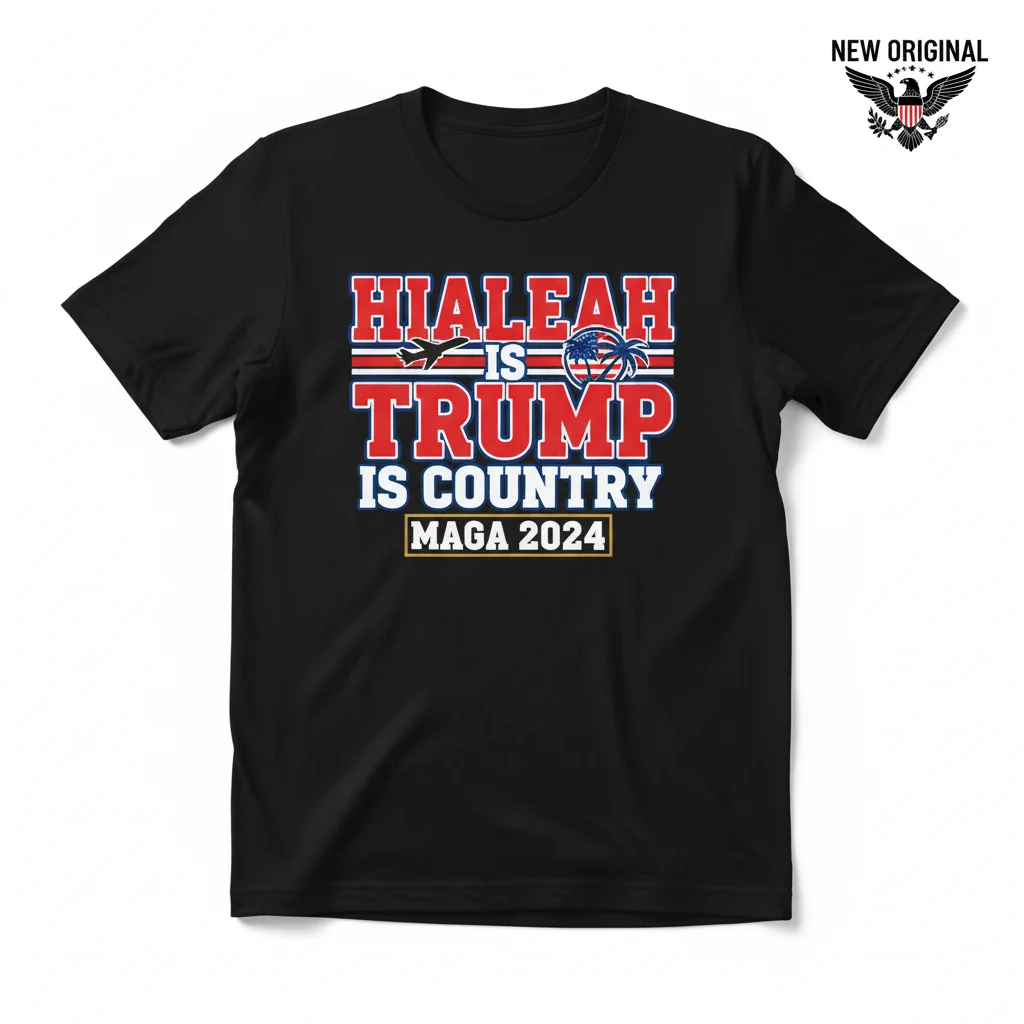 Espíritu Hialeah: Camiseta País de Trump