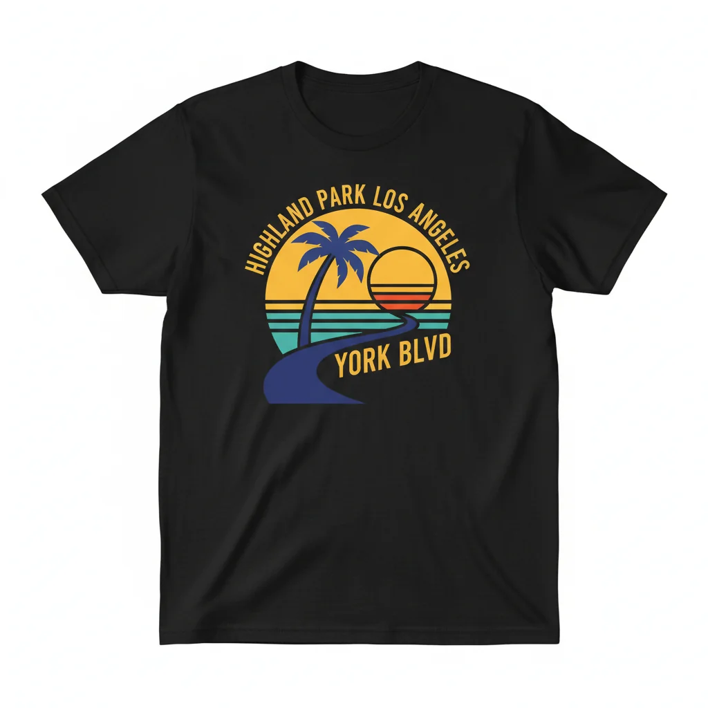 York Blvd Tee | Highland Park, Los Angeles