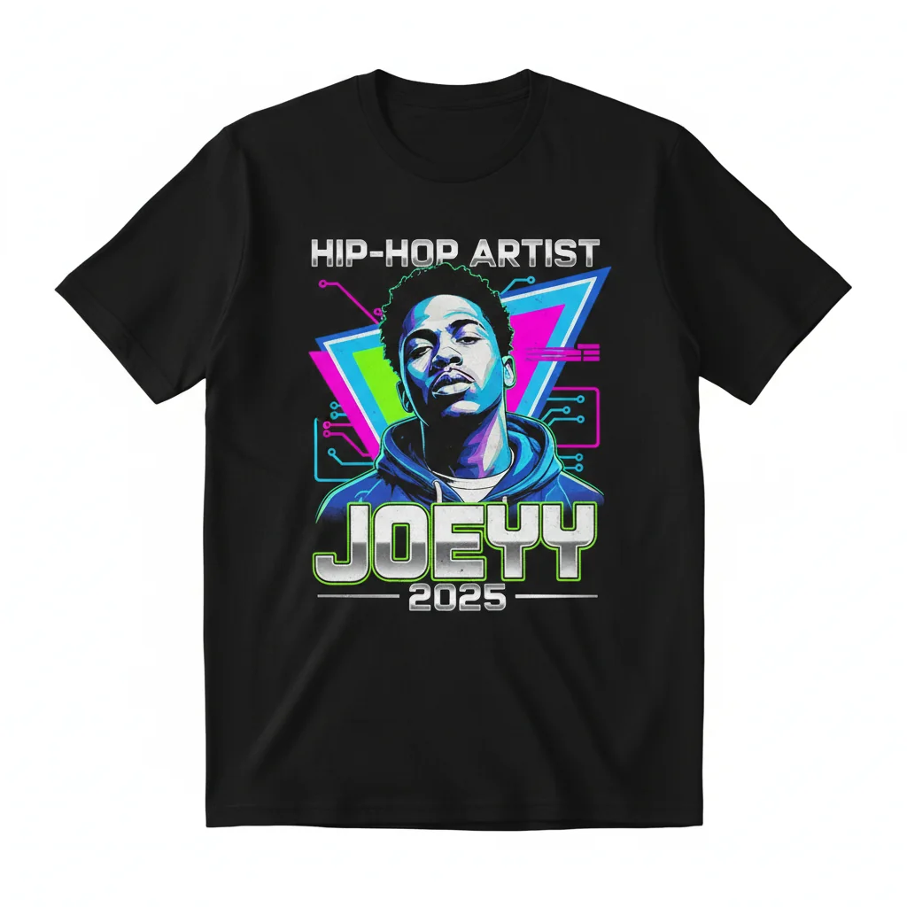 Joeyy 2025 Shirt | Hip-Hop Artist Rap Music Fan Merch | Unisex Graphic Tee