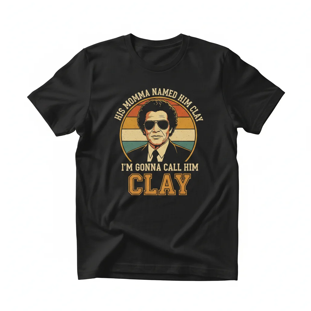 Clay I'm Gonna Call Him Clay Vintage T-Shirt - Durable & Comfortable