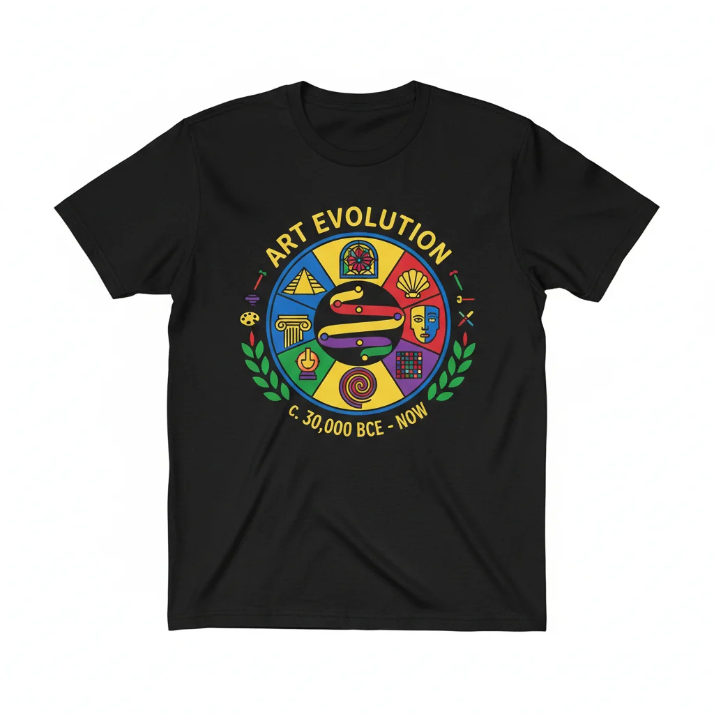 Historia del Arte Camiseta Esencial – Algodón Peinado, Ajuste Retail