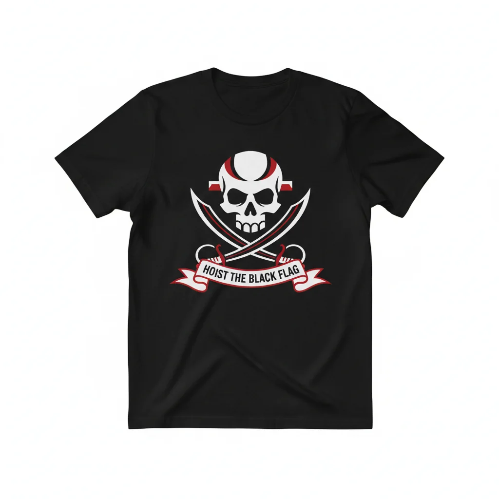 Black Flag Rising - Premium Street Tee