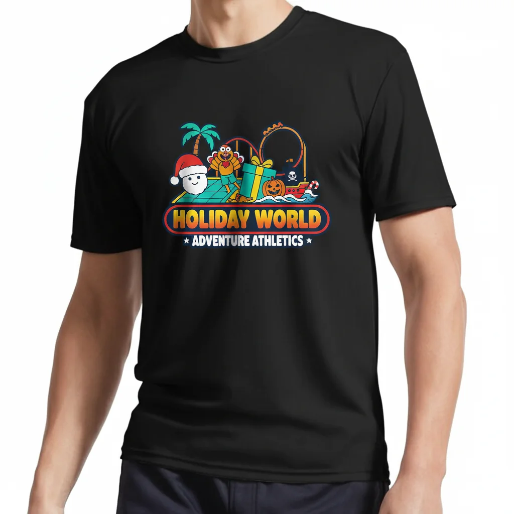 Holiday World Active T-Shirt: Comfortable Unisex Tee