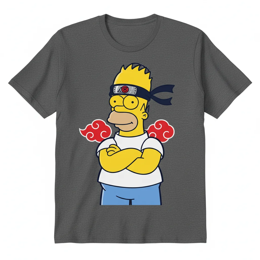 Uchiha Homer: Iconic Tee