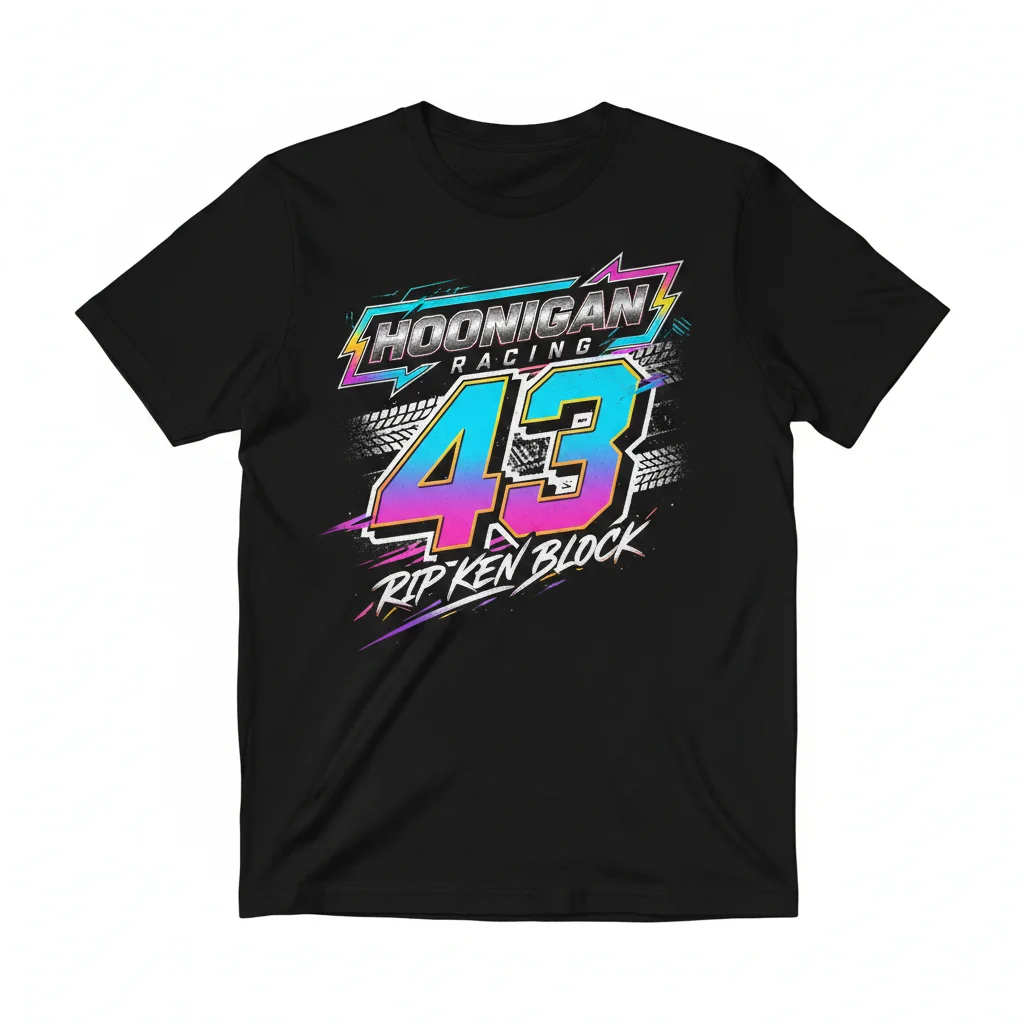 Ken Block 43 Legacy Tribute Shirt | Hoonigan Racing Division Memorial Tee