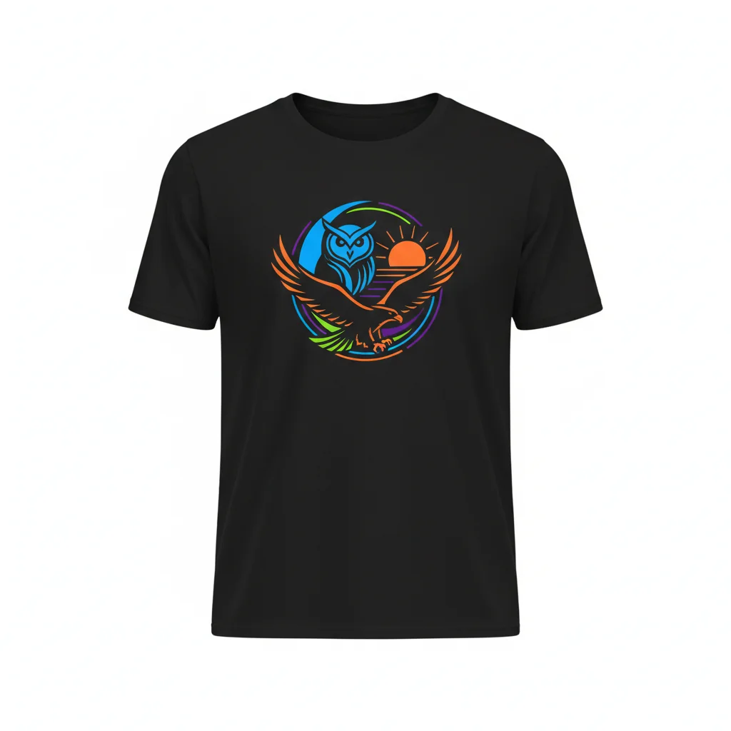 Embrace Your Journey: "Hoot with the Owls... Soar with the Eagles" Essential Tee