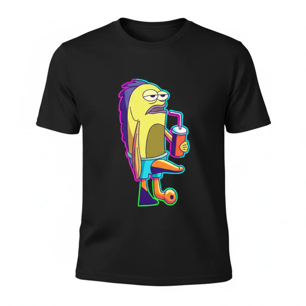 Spongebob's Beloved Horny Fish: The 'Essential' T-Shirt