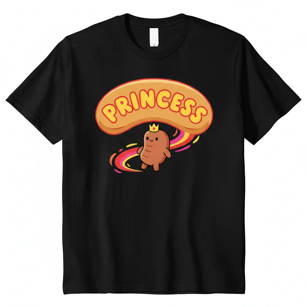 Adventure Time Hot Dog Princess Essential T-Shirt - Official Cartoon Network Apparel