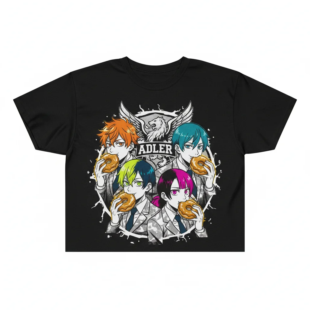 Adler House Crew Tee - Mashle Street Style