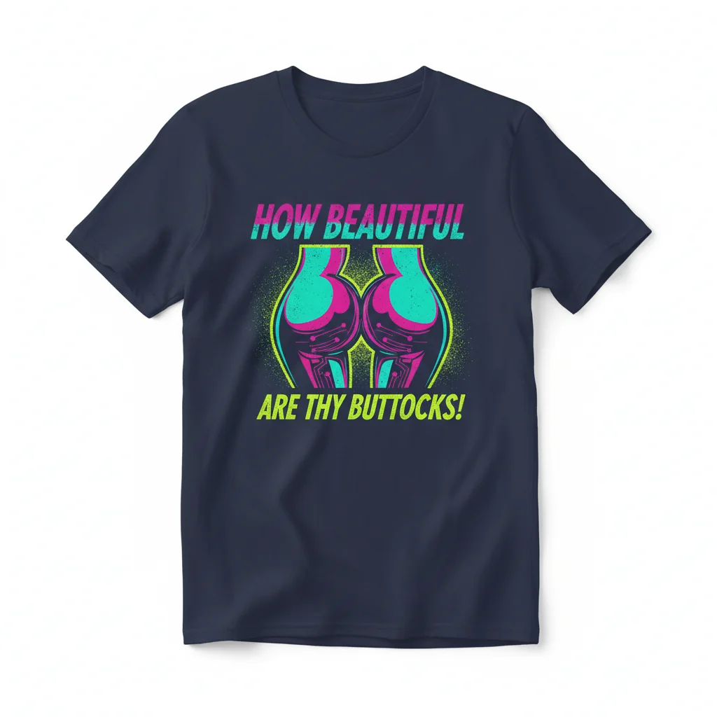 Buttocks! Tee: Street-Ready Essential