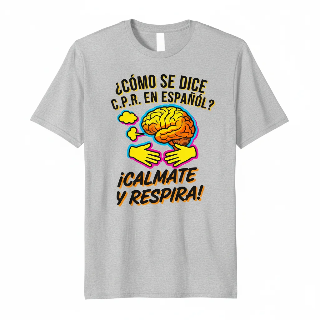 Calmate y Respira: The Art of Peace Essential T-Shirt