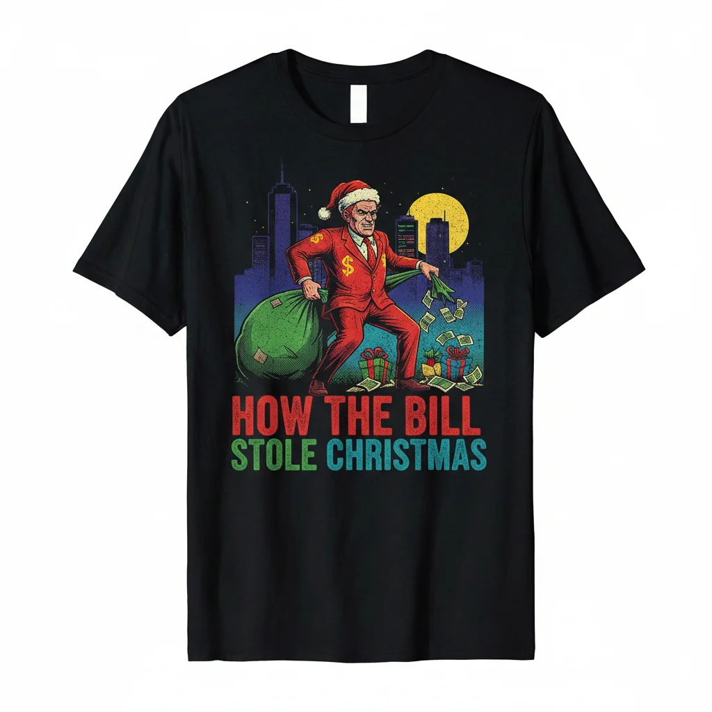 "How The Bill Stole Christmas" Festive Essential T-Shirt